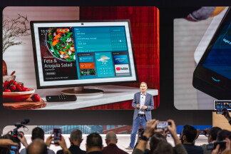 Andy Jassy on stage at the Amazon Alexa Event 2025