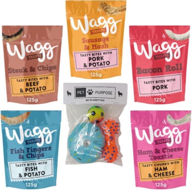 An image of a dog treat snack bundle