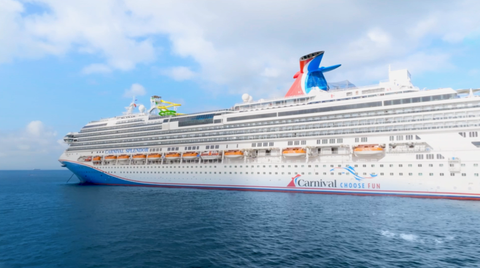 Carnival Cruise ship on the water