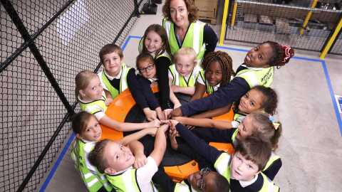 Amazon Future Engineer - Robotics Workshop, Tilbury fulfilment centre