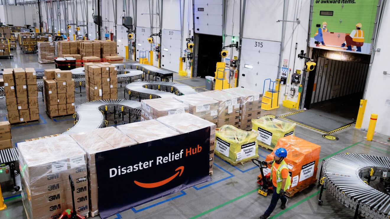 How Amazon is supporting communities impacted by wildfires in Spokane, Washington