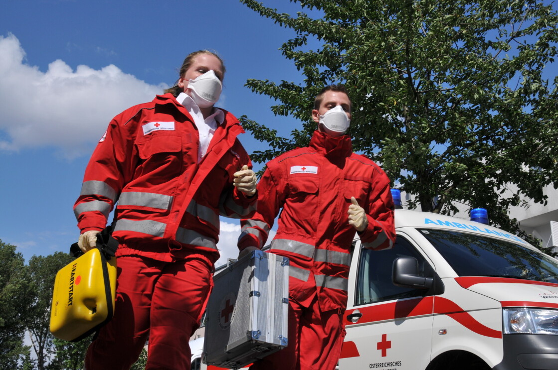 Österreichisches Rotes Kreuz im Einsatz gegen das Coronavirus