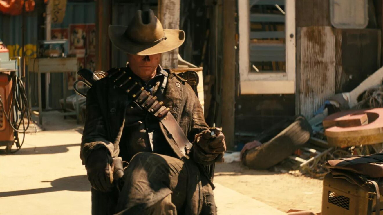 Cena de Fallout, que estreia em abril no Prime Video