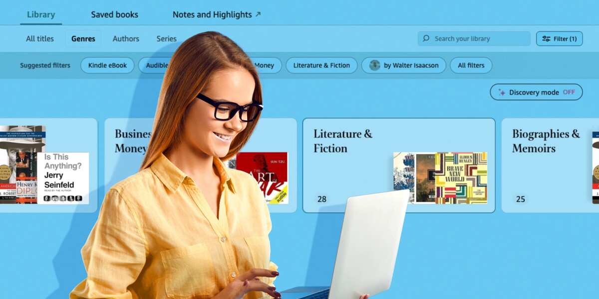 Amazon Editor Amazon unveils ‘Your Books’ to explore all your print, Kindle, and ...