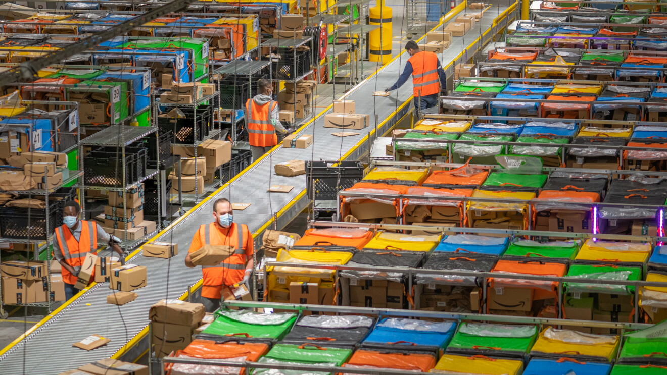 Processus de tri en agence de livraison