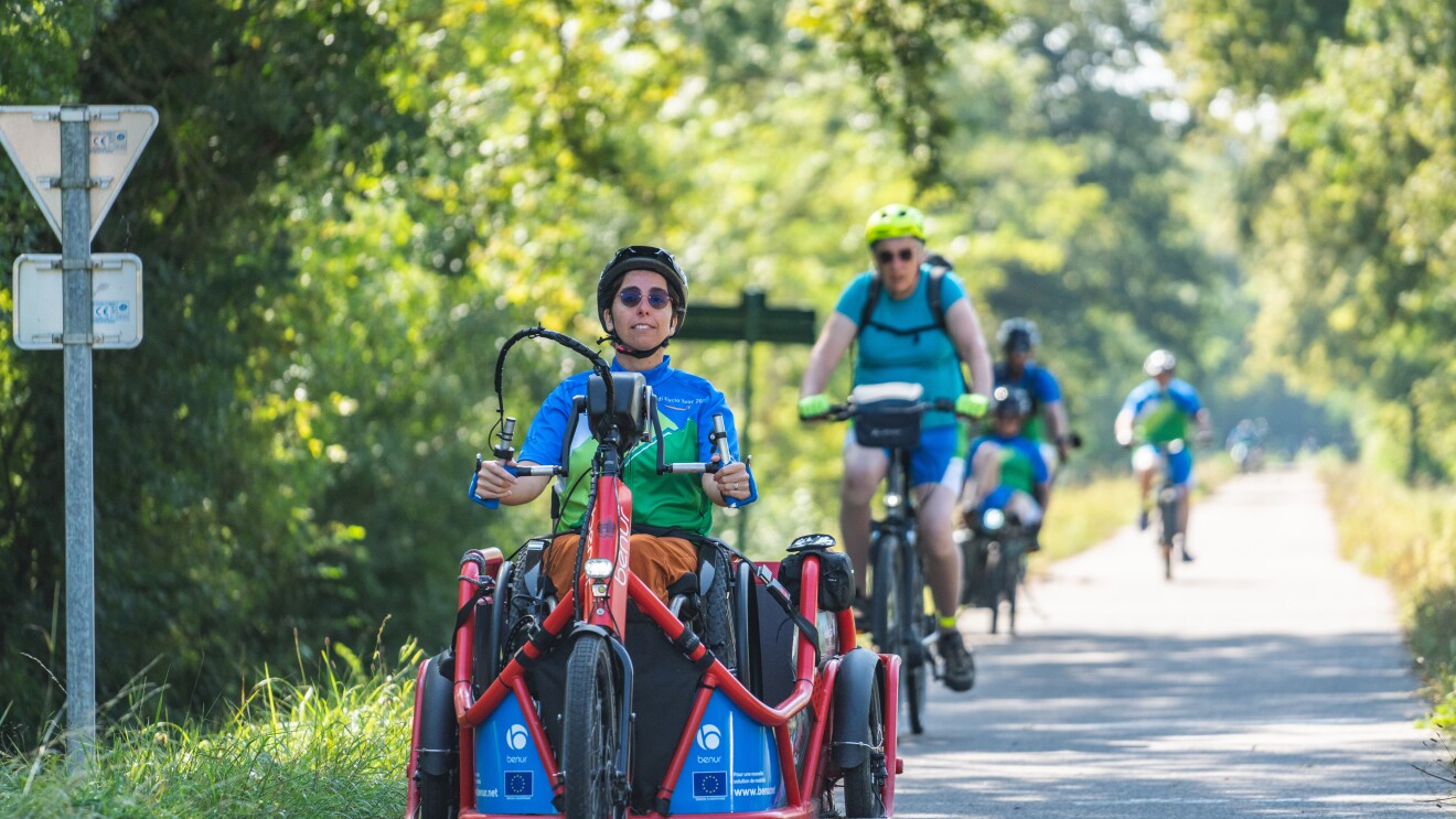 Photos from the Handi-Cyclo Bike Tour in France