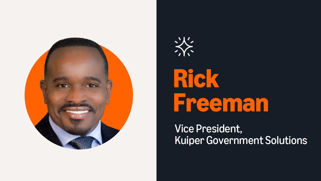 Rick Freeman Vice President profile for Kuiper Government Solutions