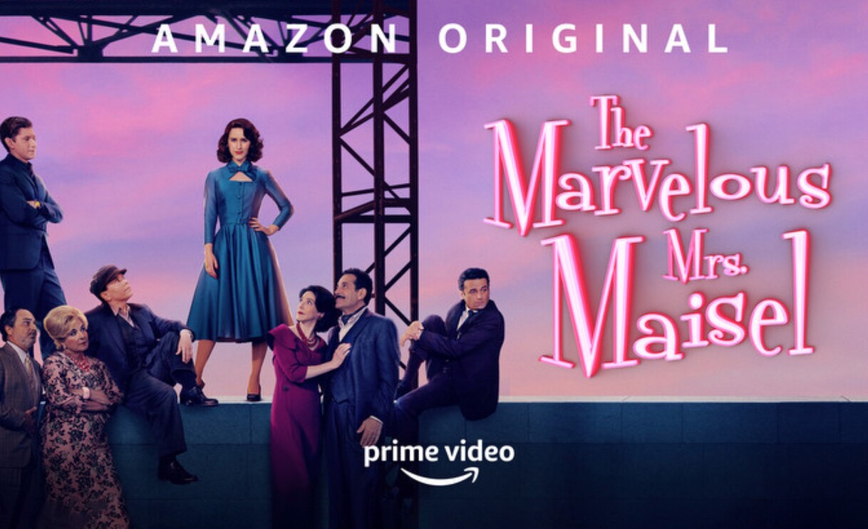 《了不起的麦瑟尔夫人》(the Marvelous Mrs. Maisel)演员的照片。