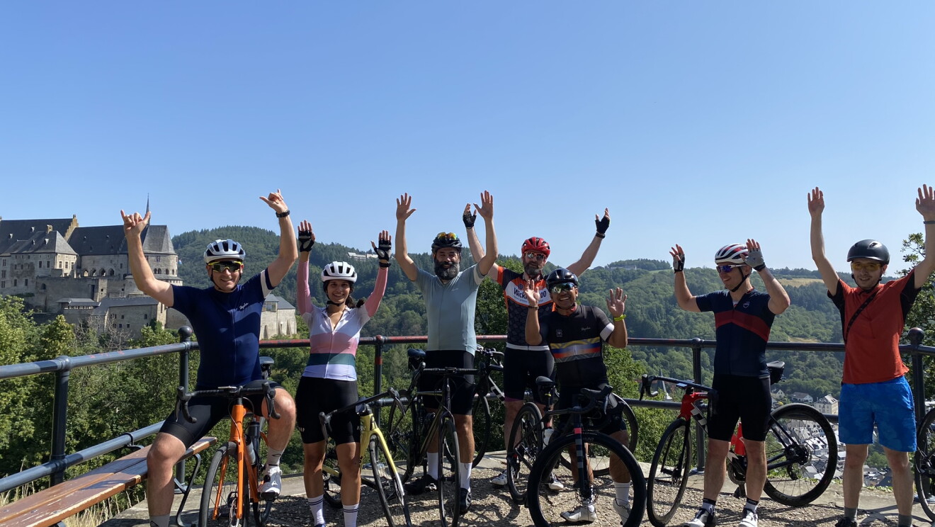 Bike events led by Amazon Luxembourg employees 