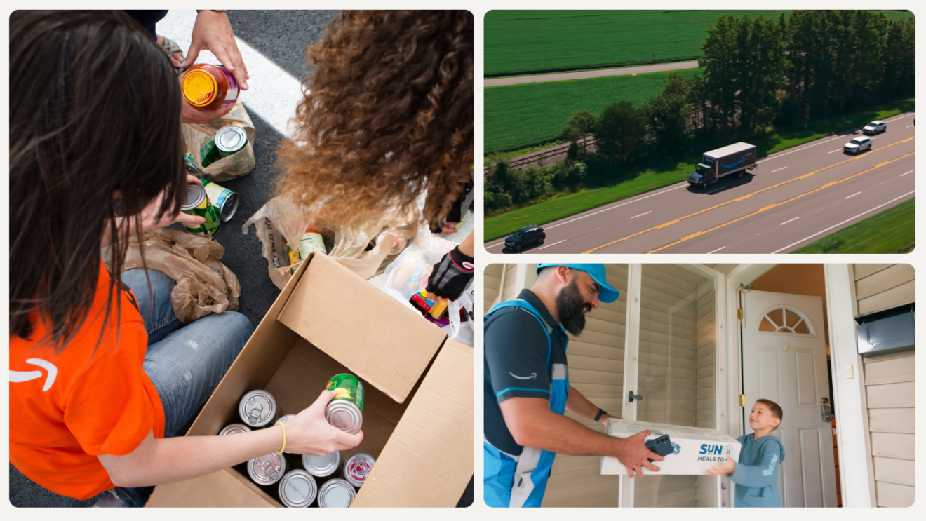 Amazon delivered more than 2 million meals to students in rural communities this summer