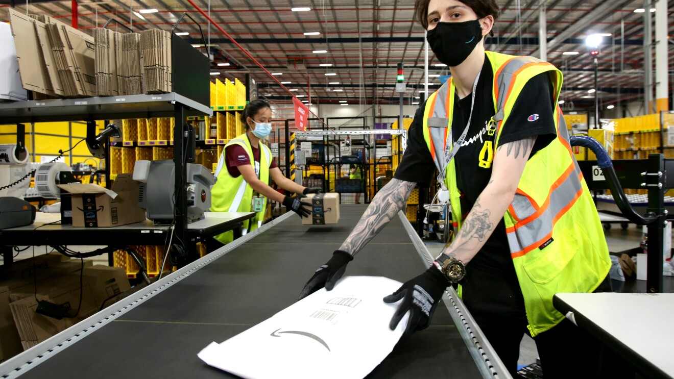 Amanda joined Amazon Australia for the growth opportunities. She's now a Process Assistant at the Brisbane fulfilment centre