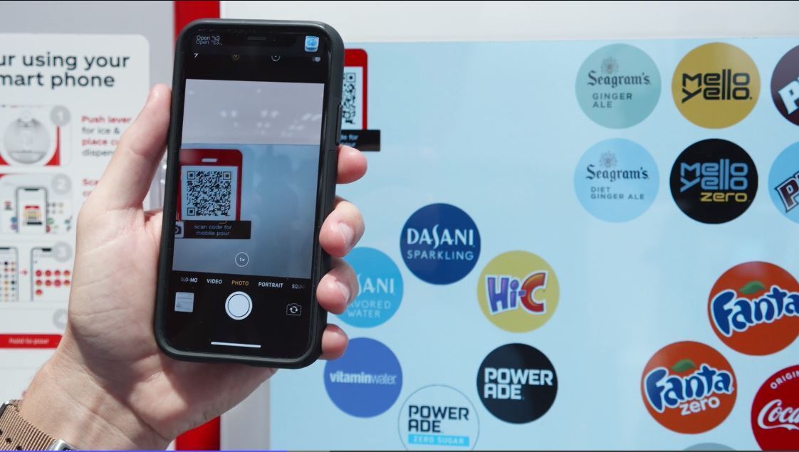 Coca-Cola Freestyle touchless experience built on AWS