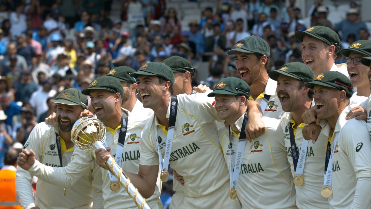 Australia cricket team in The Test