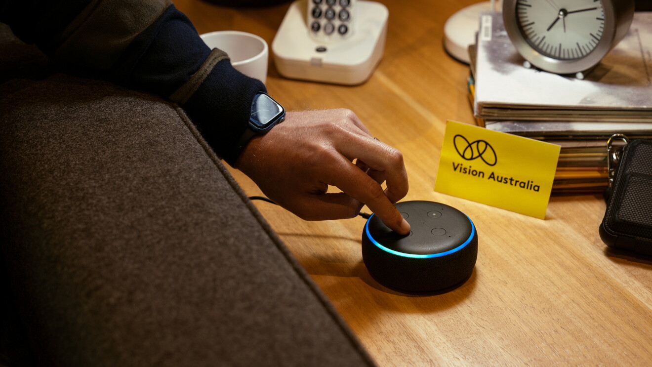 Alexa helps older blind and low vision Australians thrive with smart speaker support