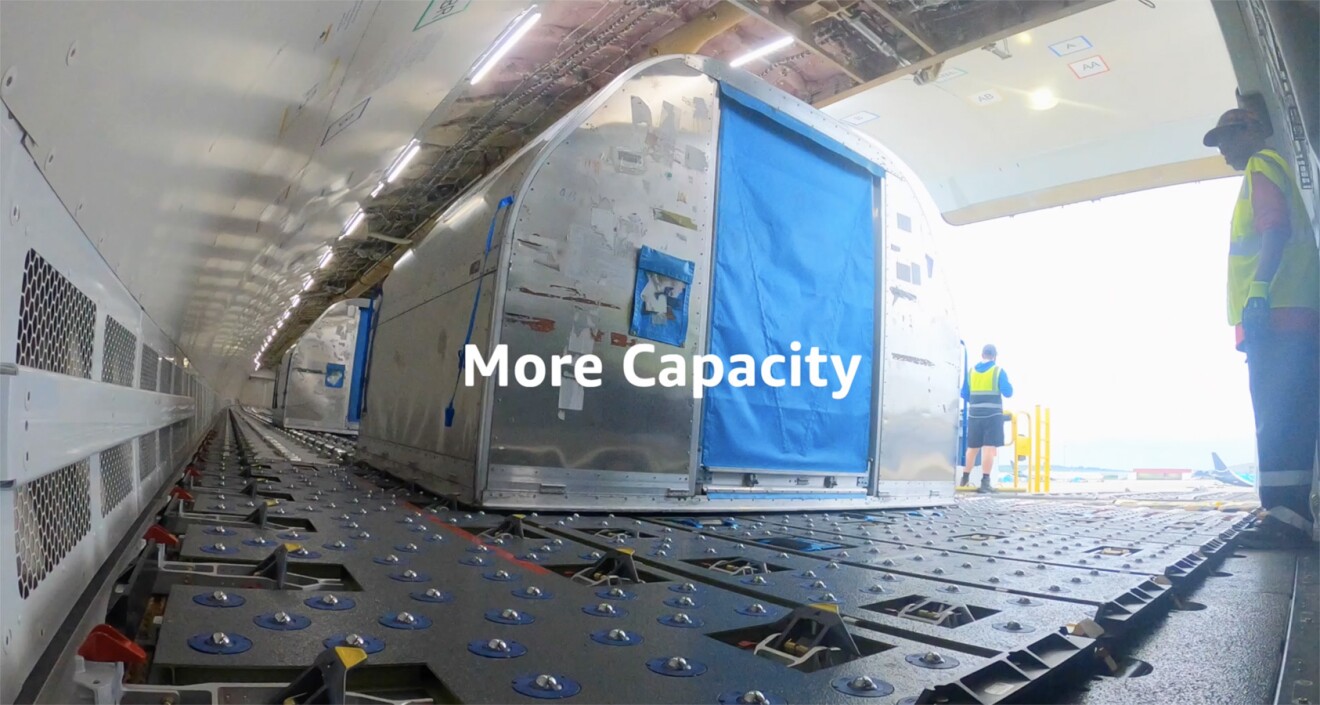 Amazon Air 330 aircraft