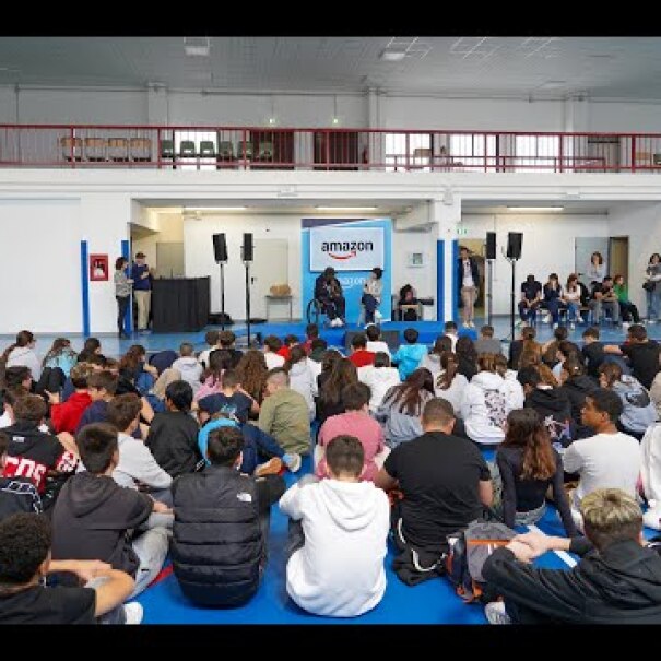 Amazon e gli atleti del Comitato Paralimpico nelle scuole italiane