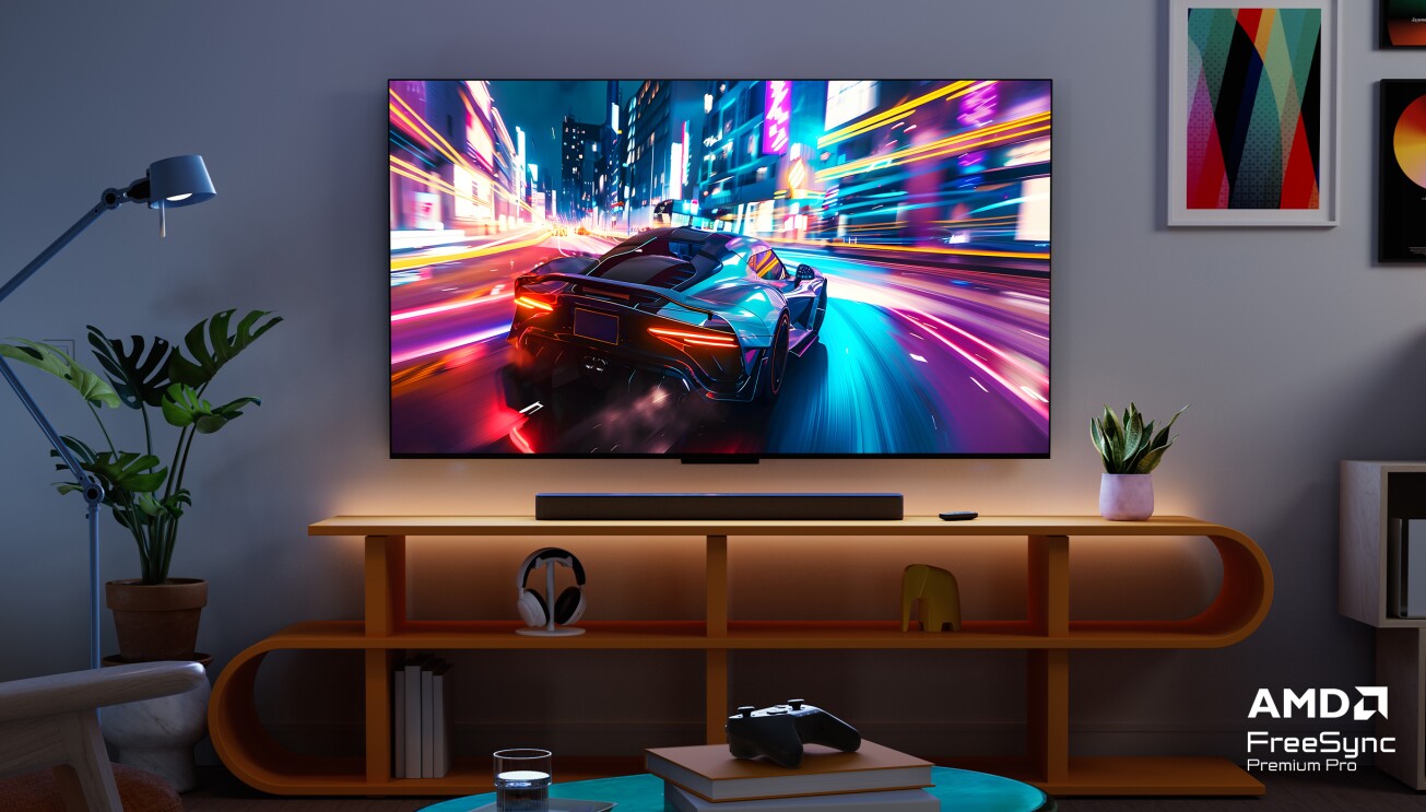AMD FreeSync Premium Pro featured in cutting-edge gaming and media room