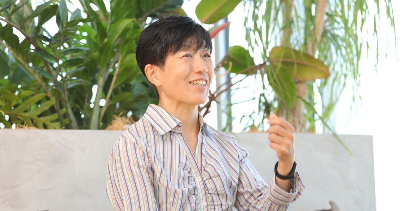 ショートカットの女性 和田亜希子さん