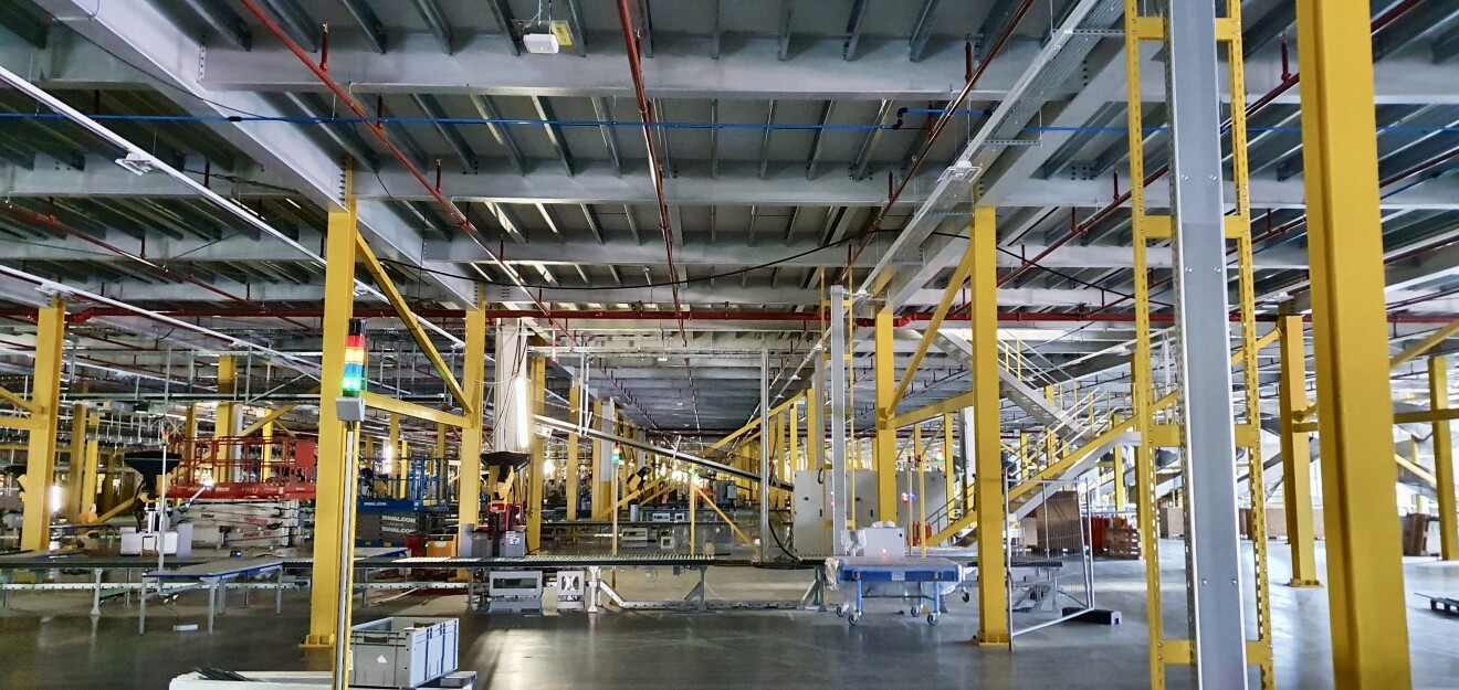 Eine Lagerhalle in Sülzetal.