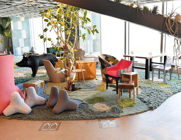 アマゾンジャパンのオフィス　目黒セントラルスクエア