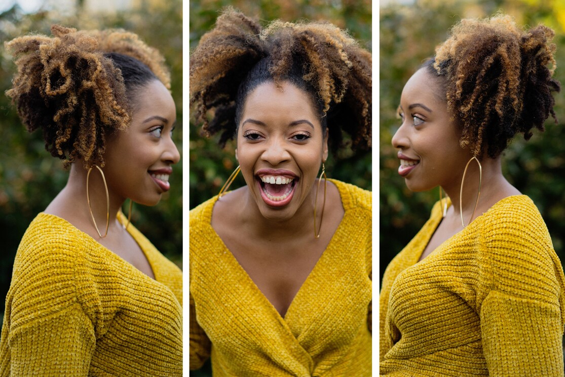 Crystal Swain-Bates, author of Big Hair, Don't Care and founder of Goldest Karat publishing