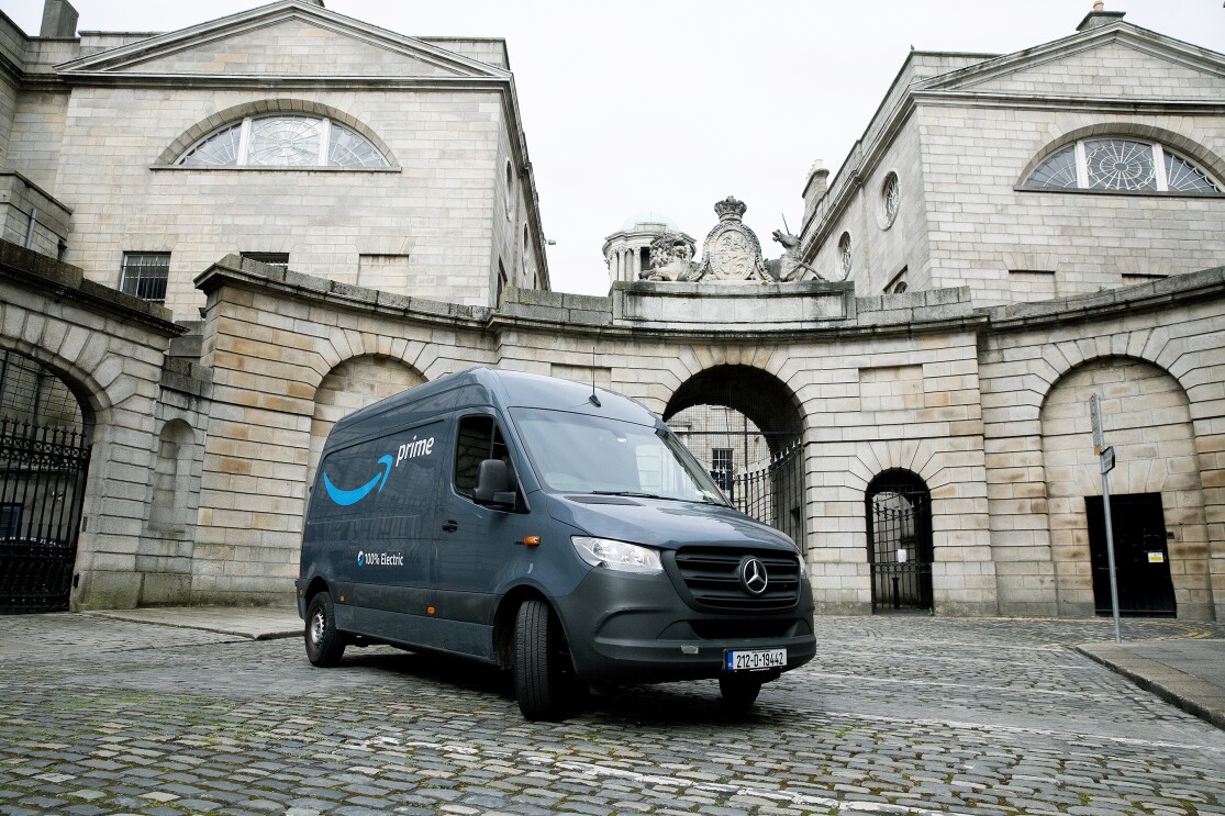 Amazon facility in Ireland.