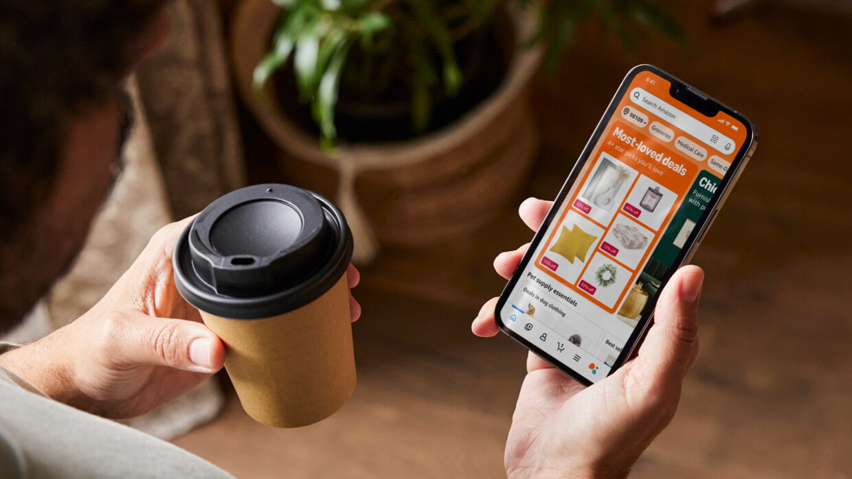 Amazon's new personalized homepage