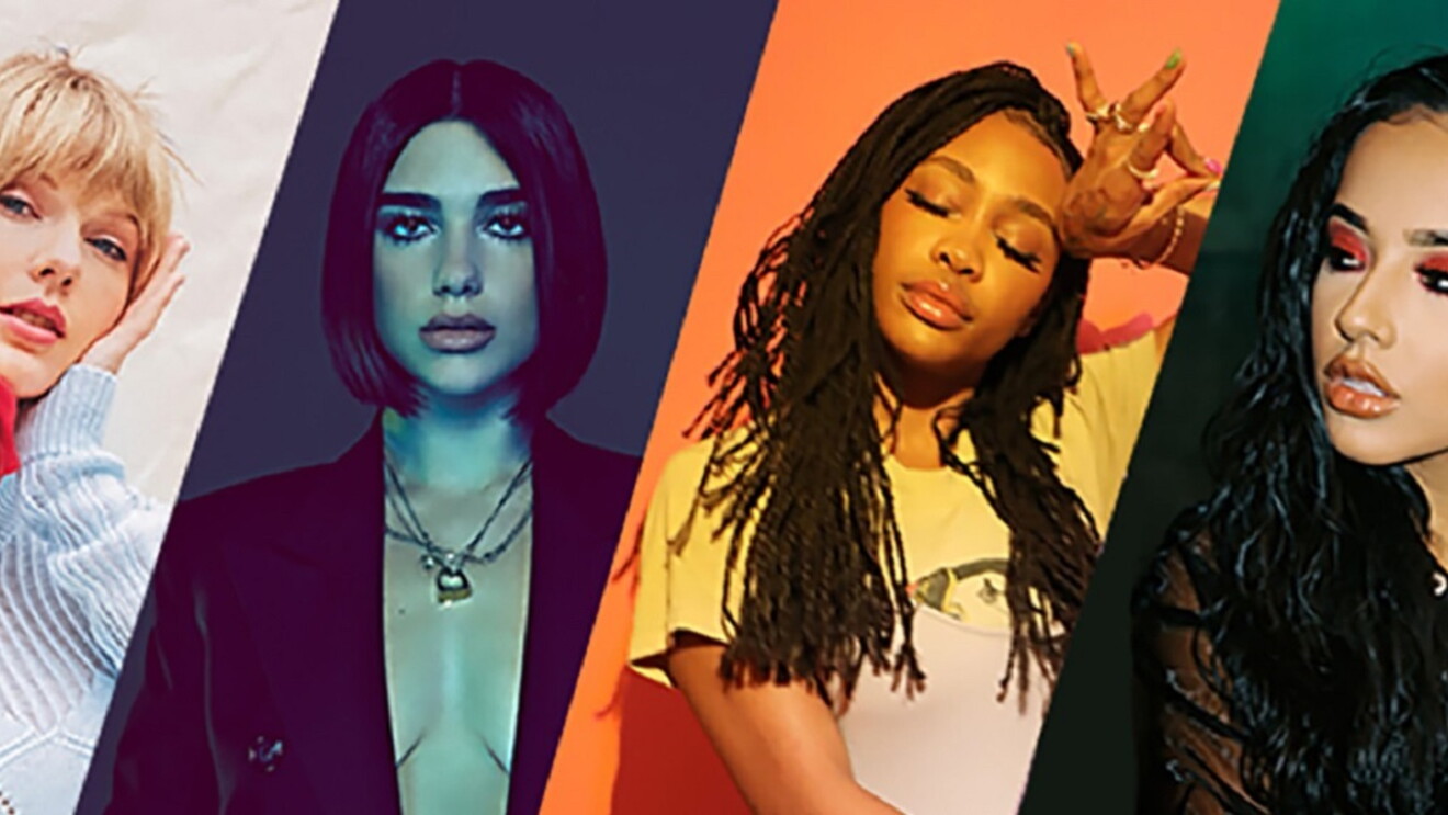 Taylor Swift, Dua Lipa, SZA, and Becky G for Amazon Prime Day 2019