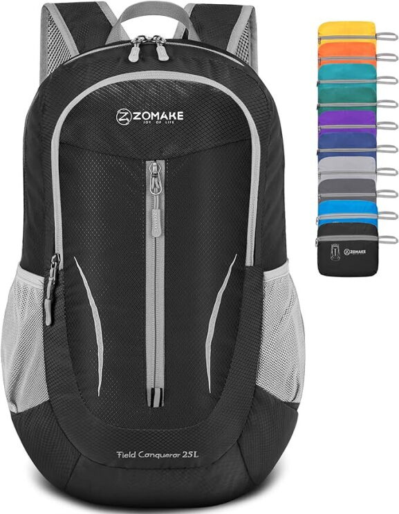 ZOMAKE 25L Lightweight Foldable Backpack
