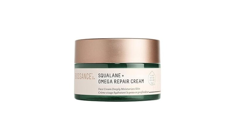 Biossance Squalane + Omega Repair Cream jar