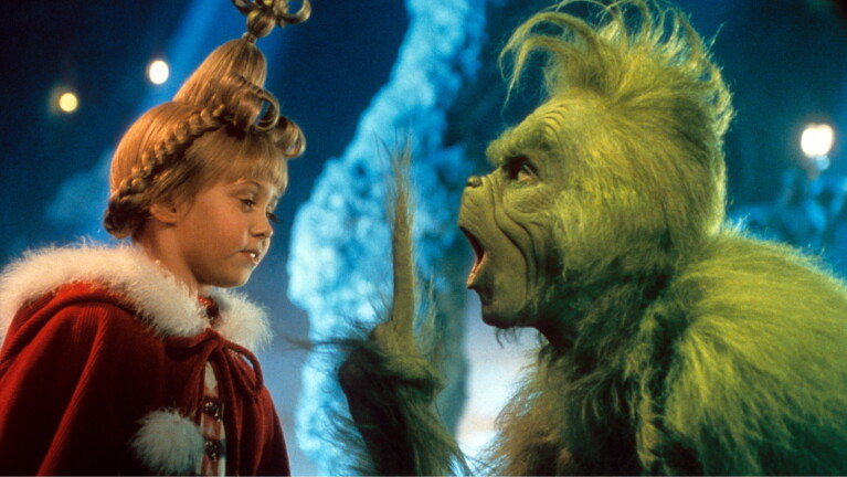 How the Grinch stole Christmas, featuring Jim Carey 