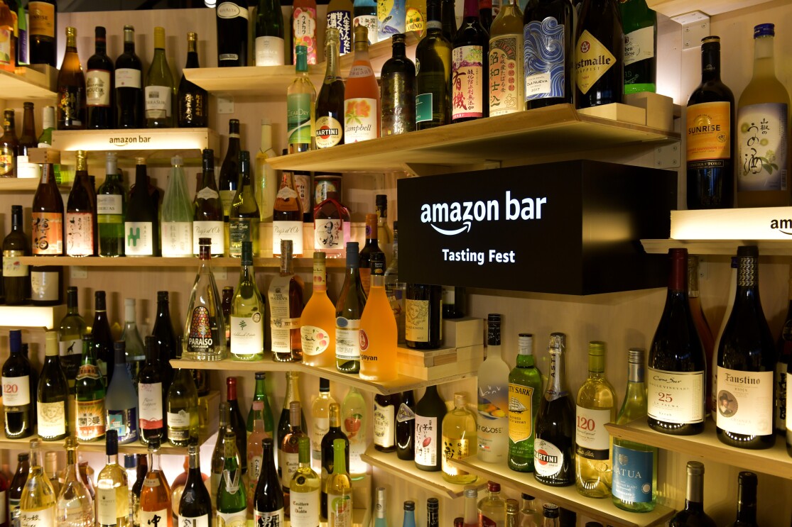 期間限定の「Amazon Bar」で自分好みのお酒を見つけよう