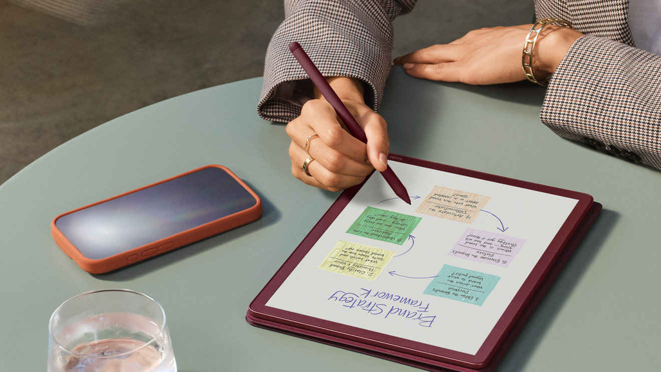 Notetaking on a Kindle Scribe