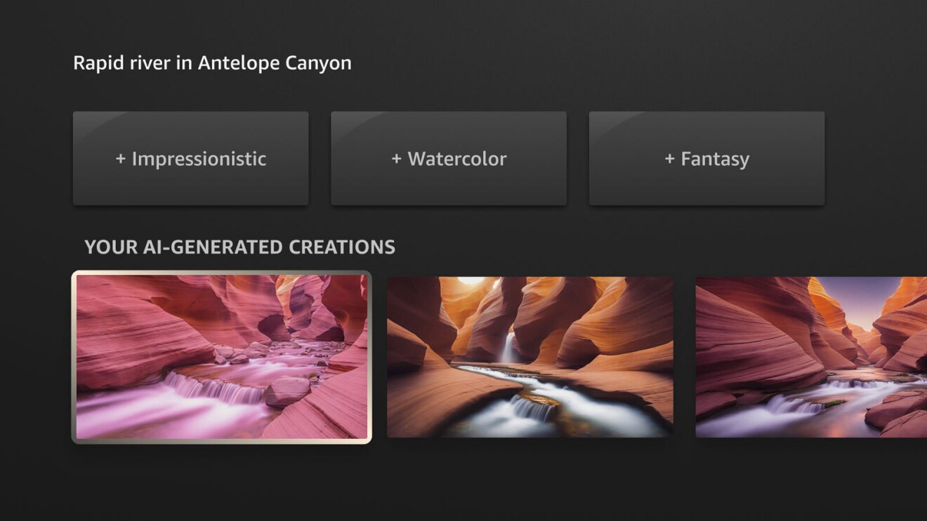 An image of a Fire TV screen.