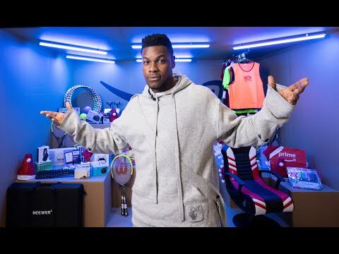 John Boyega surprises young people at Onside's Youth Zone in Croydon