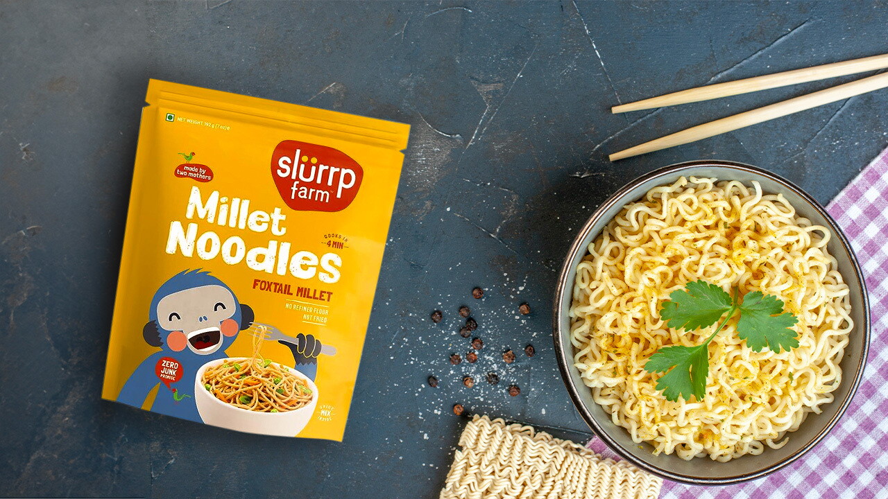 Slurrp farm millet noodles on Amazon