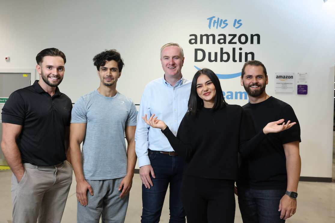Associates at Amazon fulfilment centres in Ireland. 