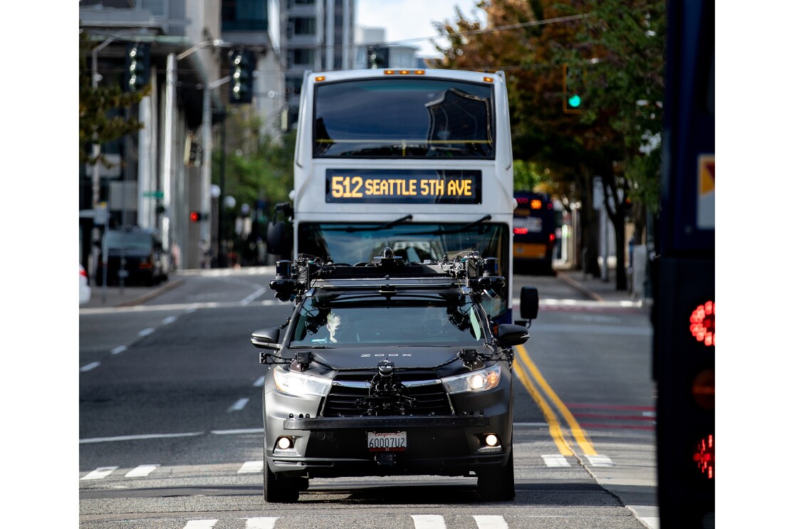 Zoox L3自动驾驶汽车在普吉特海湾地区行驶