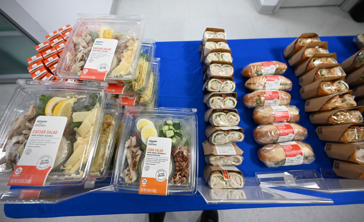 An image of donated items