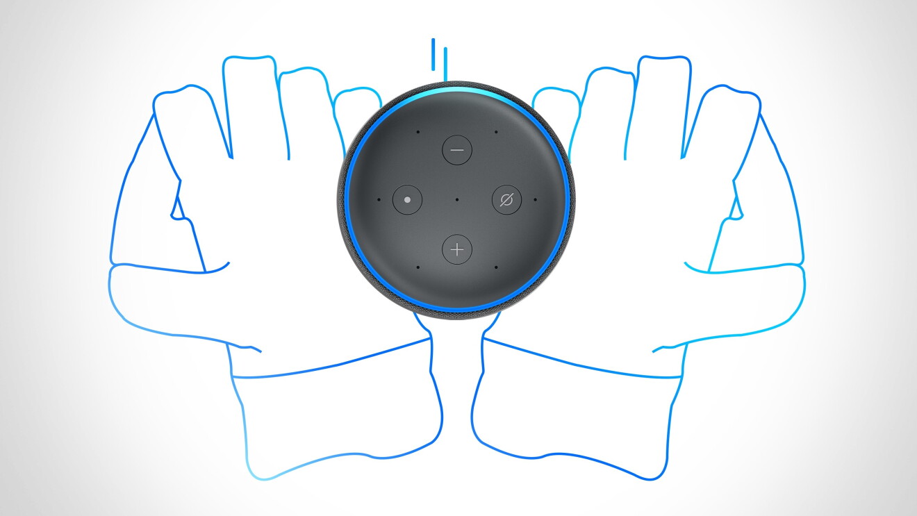 A drawing of acricket glove with Alexa on it