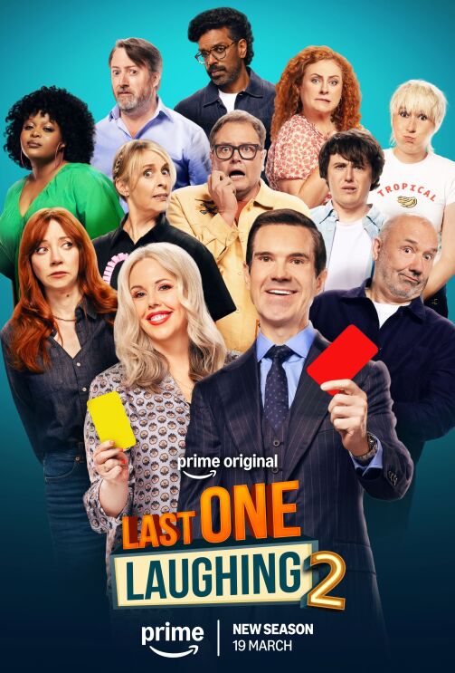 Prime show 'Last One Laughing' poster announcing Season 2