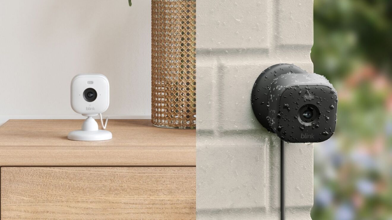 Blink Mini 2 white plug-in Indoor and outdoor camera