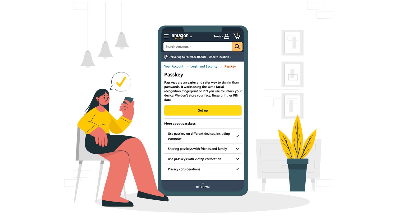 Amazon password