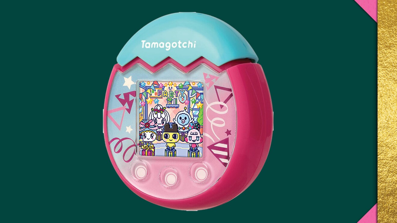 The Tamagotchi Pix Party toy.