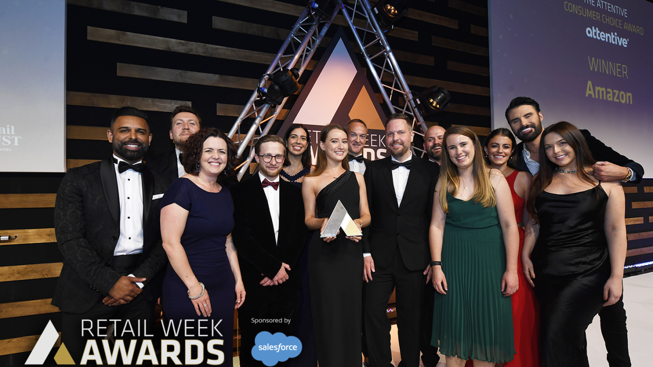 Retail Week Consumer Choice Award Winning Team