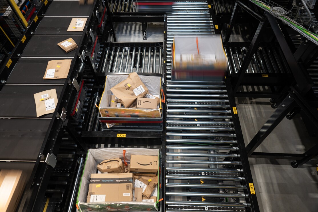 ZancaSort in Aktion in Verteilzentren.