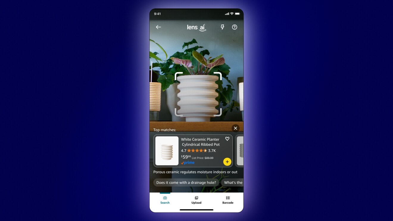 Introducing Amazon Lens Live: Instant scanning, real-time product matches, and insights from Amazon's AI Shopping Assistant