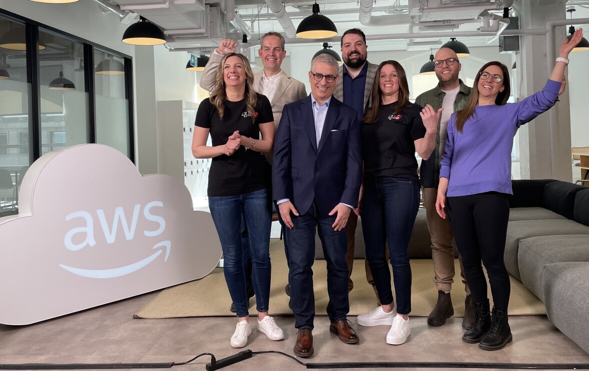 Group of people smiling