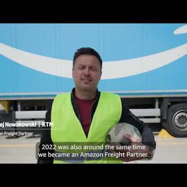 Polish Amazon Freight Partner KTM Infrastruktura gives back to his community.