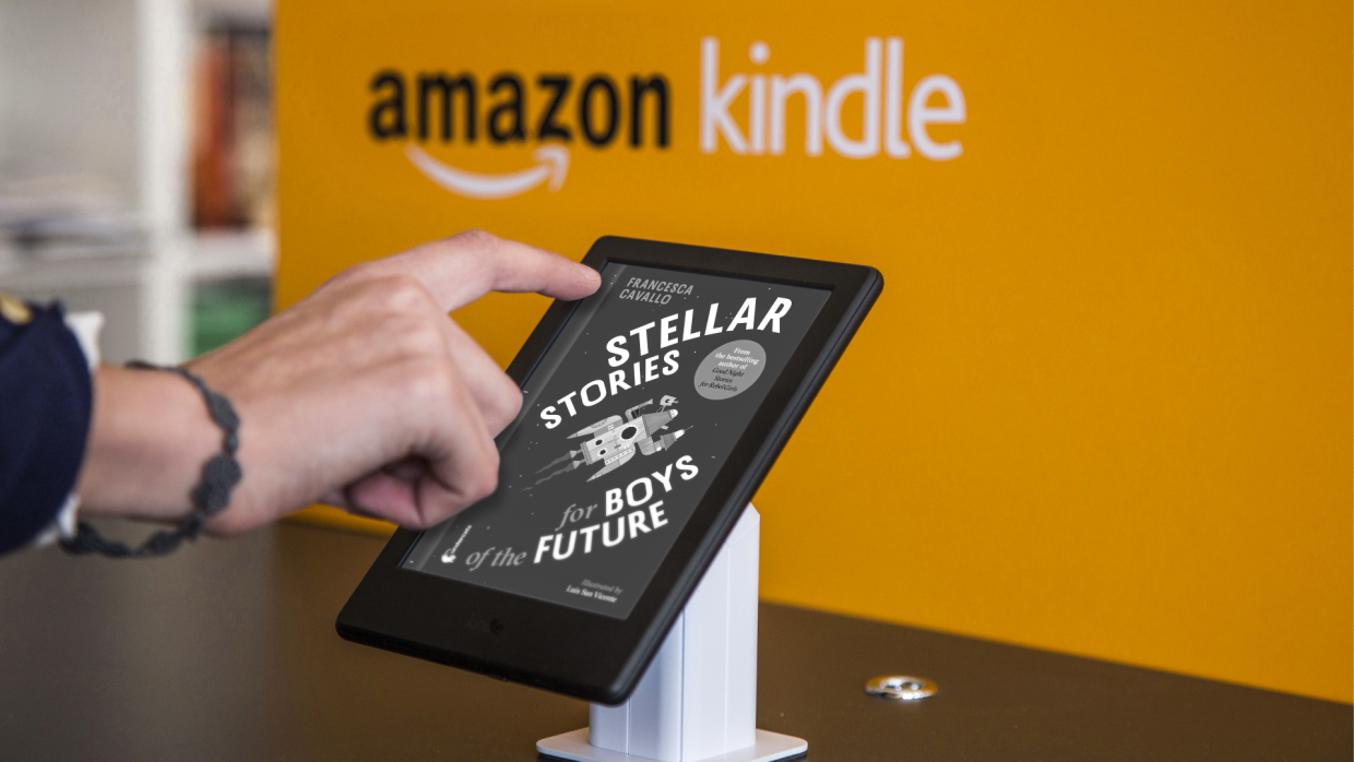 francesca cavallo stellar stories for boys of hte future on kindle kdp